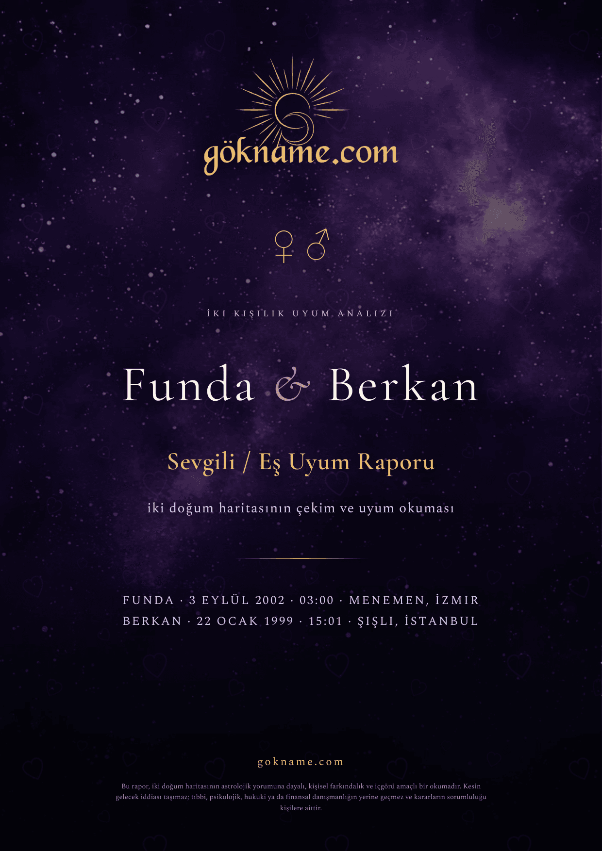 Örnek Sevgili & Eş Uyumu #1