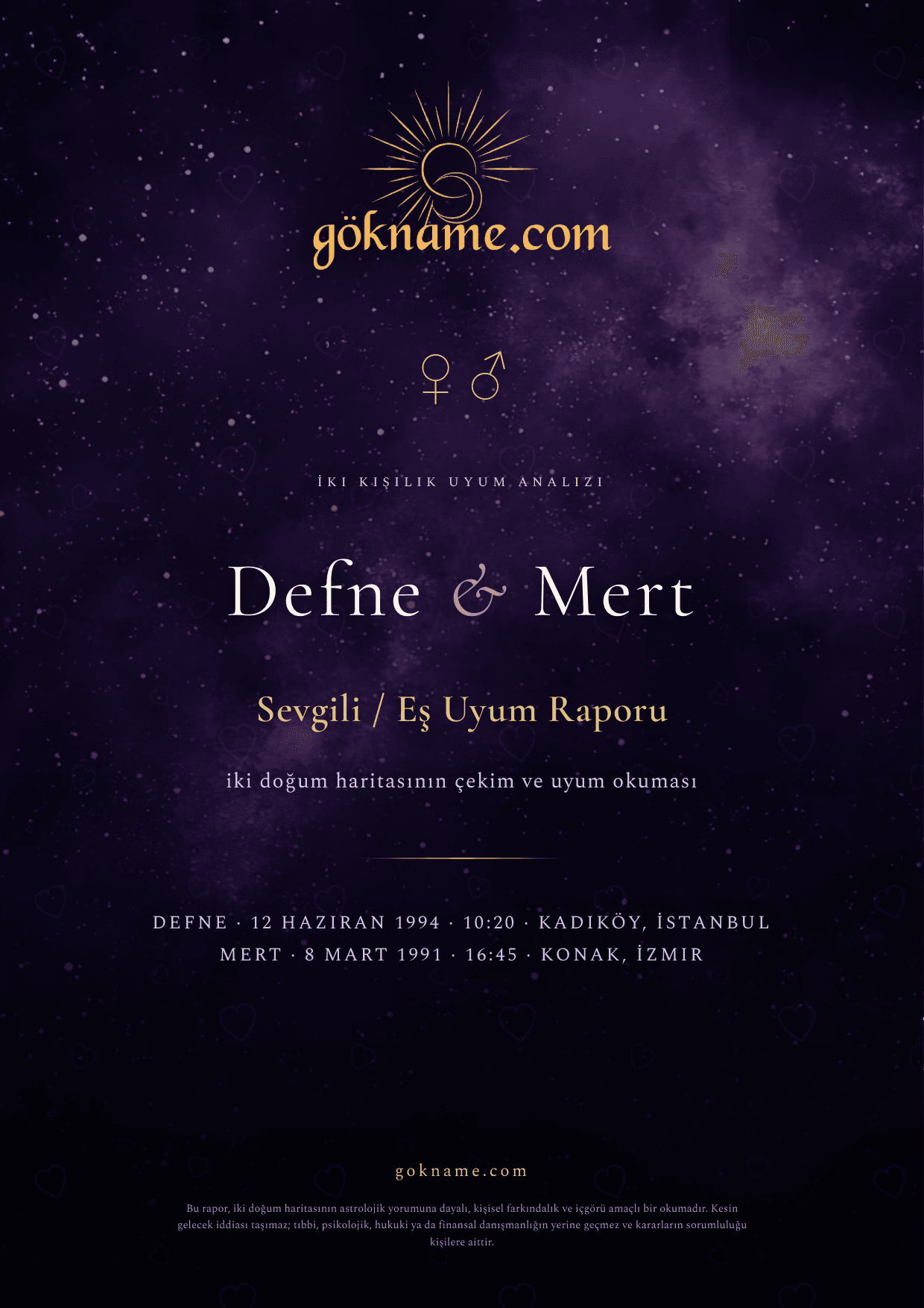 Örnek Sevgili & Eş Uyumu #2